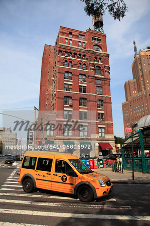 Street scene, Tribeca, Manhattan, New York City, United States of America, North America