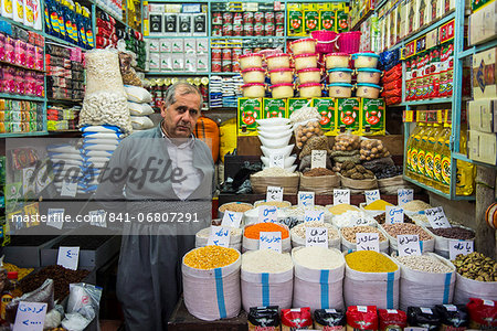 Spices in the Bazaar of Sulaymaniyah, Iraq Kurdistan, Iraq, Middle East