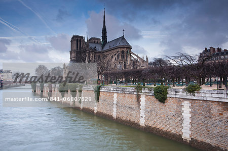 Notre Dame de Paris cathedral, Paris, France, Europe