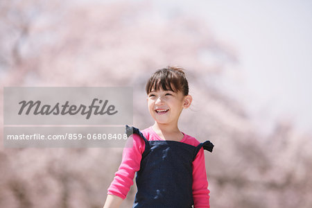 Young girl smiling away