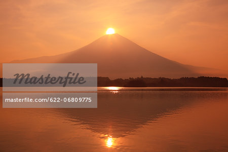 Mount Fuji and Lake Tanuki, Shizuoka Prefecture