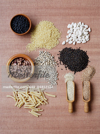 Dried pulses and grains