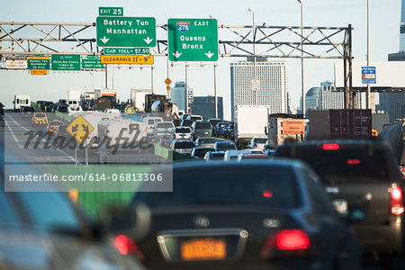 Traffic congestion New York City, USA