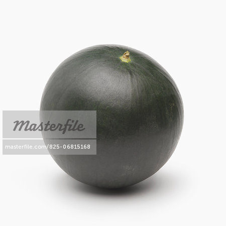 Cut-out whole green watermelon Cut-out whole green watermelon
