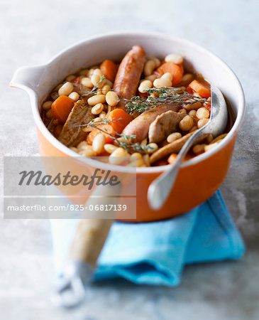 Diet-style Cassoulet