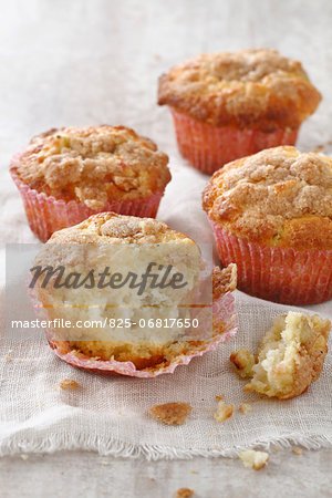 Rhubarb muffins