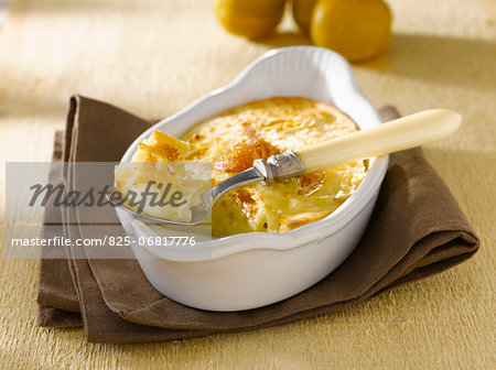Potato and  Munster cheese-topped dish