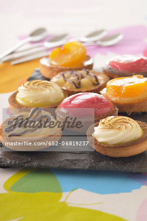 Assorted tartlets