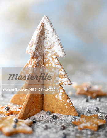 Ginger shortbread Christmas tree Ginger shortbread Christmas tree