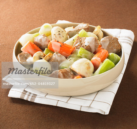 Veal blanquette Veal blanquette