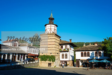 Europe, Bulgaria, Tryavna, clock tower