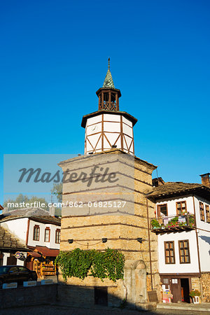 Europe, Bulgaria, Tryavna, clock tower