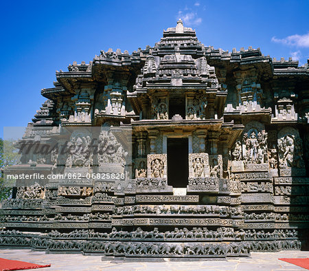 Asia, India, Karnataka.  Belur, Chennakesava Temple.