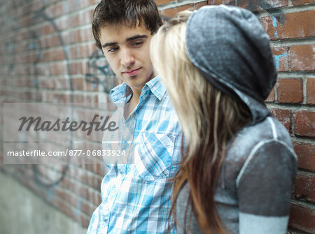 Teenagers in the street