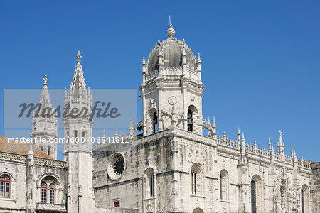 Jeronimos Monastery, UNESCO World Heritage Site, Belem, Lisbon, Portugal