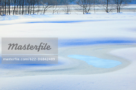 Snowfield in Fukushima Prefecture