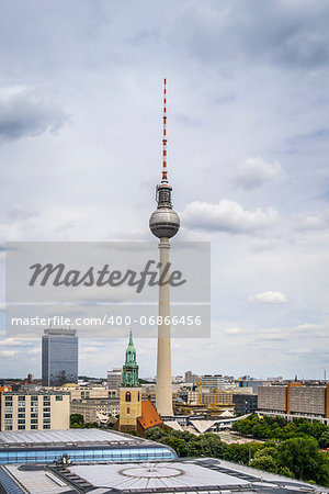 An image of the Television Tower in Berlin