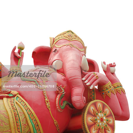 Hindu god, Ganesh statue in Thailand