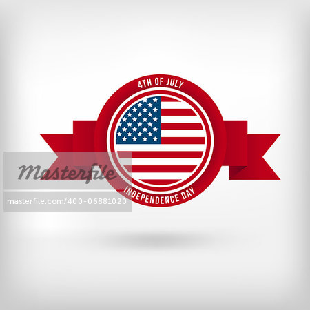 Sticker for Independence Day