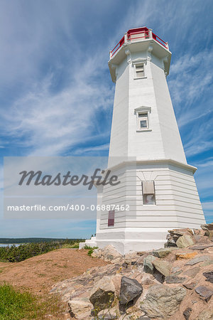 Louisbourg Lighthouse (Cape Breton, Nova Scotia, Canada)