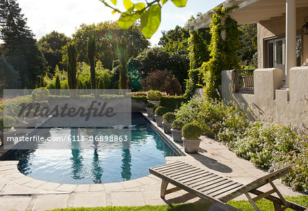 Luxury villa and swimming pool
