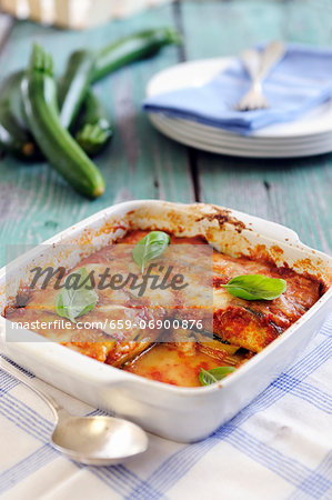 Courgette parmigiana Courgette parmigiana