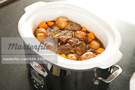 Beef Stew in a Slow Cooker