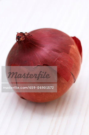 A red onion A red onion
