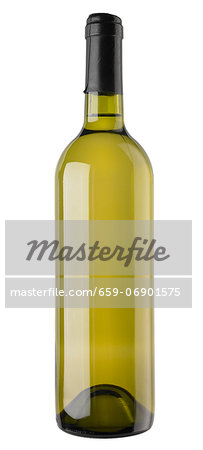 A white wine bottle