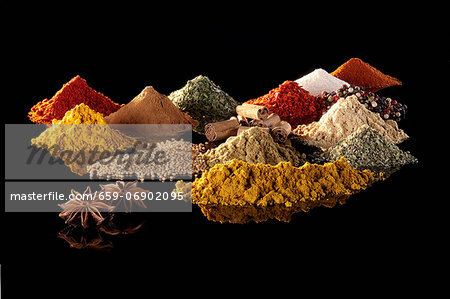 Various spices