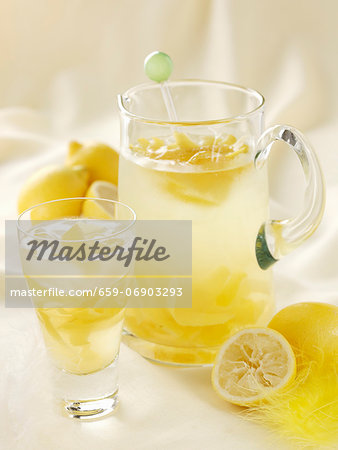 Home-made lemonade