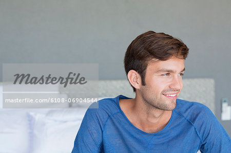 Close-up of a man smiling