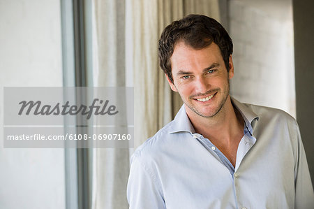 Portrait of a man smiling