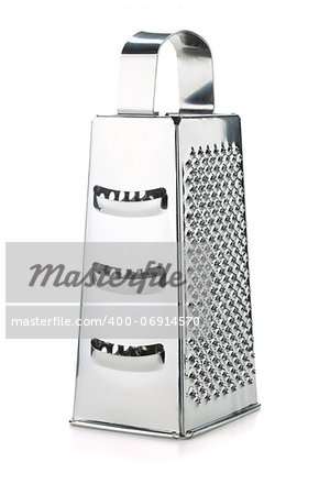 Metal grater. Isolated on white background