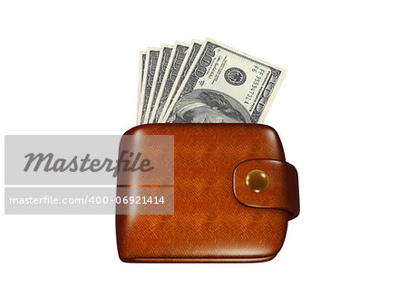 wallet full of dollars icon isolated on white background