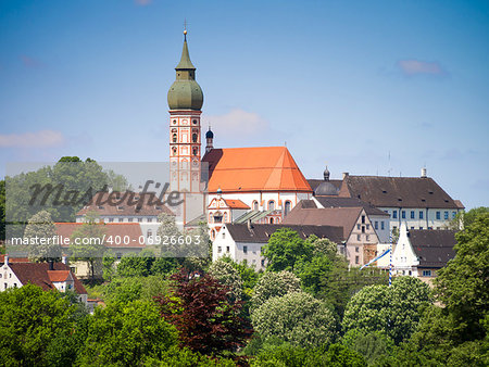 An image of the nice Monastery in Andechs Bavaria Germany