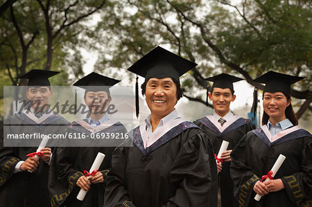 Professor and Graduates