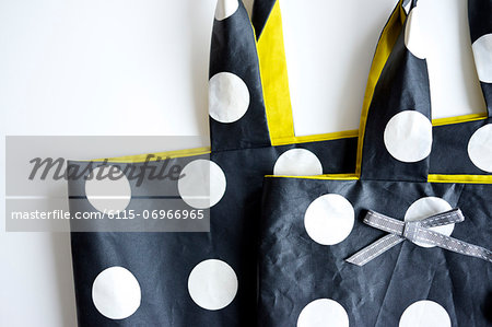 Bag with polka dots, close-up, Munich, Bavaria, Germany