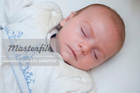 Baby sleeping, portrait