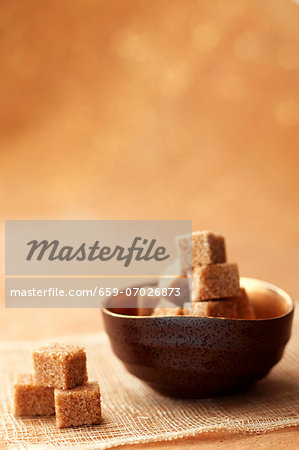 Brown sugar cubes Brown sugar cubes