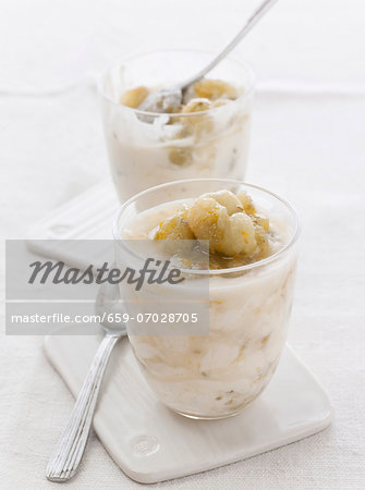 Gooseberry fool