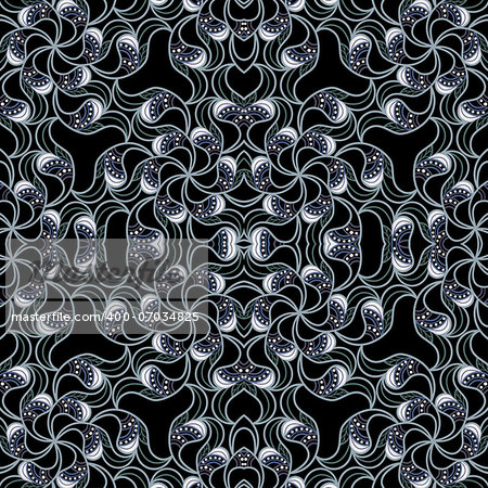 Seamless abstract pattern for a fabric, papers, tiles