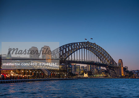 sydney harbour bridge landmark in australia