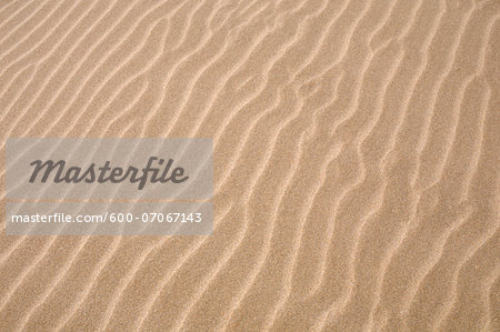 Close-up of sand on beach, Port Camargue, France Close-up of sand on beach, Port Camargue, France