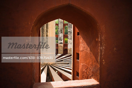 Interiors of an observatory, Jantar Mantar, New Delhi, Delhi, India