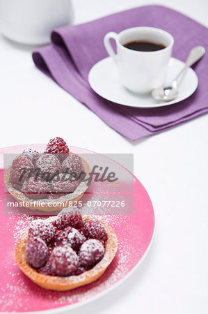 Raspberry tartlets