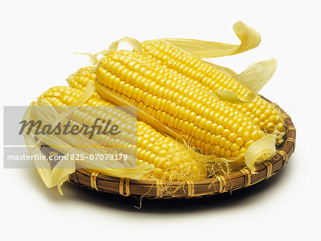 Corn on the cobs