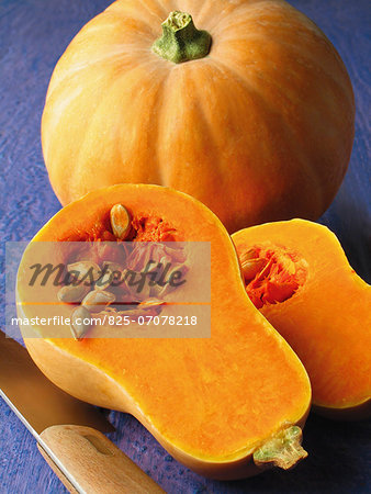 Pumpkin and butternut squash