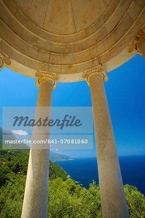 Archduke's Rotunda, Son Marroig, Mallorca, Spain, Europe