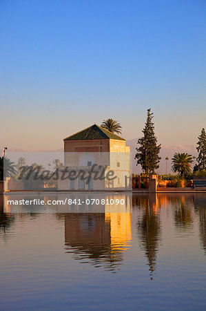 Menara Gardens, Marrakech, Morocco, North Africa, Africa Menara Gardens, Marrakech, Morocco, North Africa, Africa